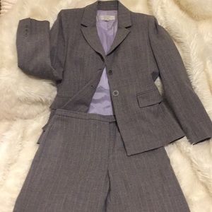 Woman’s wool pant suit